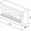 Modul kutija nadžbukna Cubo IP20 6M - Slika 2