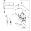 MONO stropna lampa - Slika 5