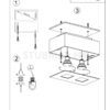MONO stropna lampa - Slika 5