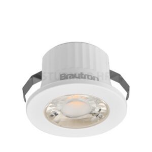 Braytron Stropna svjetiljka 3W 6500K 210lm 38D fi44 IP54 ugradbena okrugla SPOT bijela  - BH06-00230