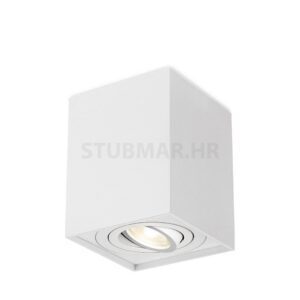 Braytron Kućište za GU10 žarulju max 35W 80x100x80mm IP20 kvadratno bijelo  - BH04-00310