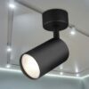 Kućište za GU10 žarulju max 35W fi60 IP20 okruglo crno - Slika 2