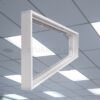 Okvir za nadgradnu montažu LED panela 1200x300mm - Slika 2