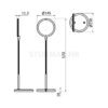 Stolna svjetiljka 7W 5000K 580lm 150x570mm IP20 bijela dimabilna - Slika 4
