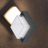 Zidna svjetiljka 15W 3000K 1450lm 160x160mm IP65 kvadratna crna - Slika 2