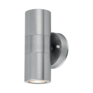 Braytron Zidna svjetiljka 2xGU10 max 2x35W 68x92x150mm IP44 satin nickel  - BG32-00324