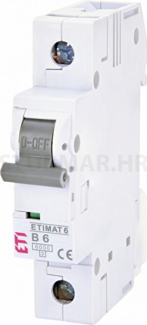 ETI Automatski osigurač jednopolni 1P "B"-brzi (ETIMAT 6)  -