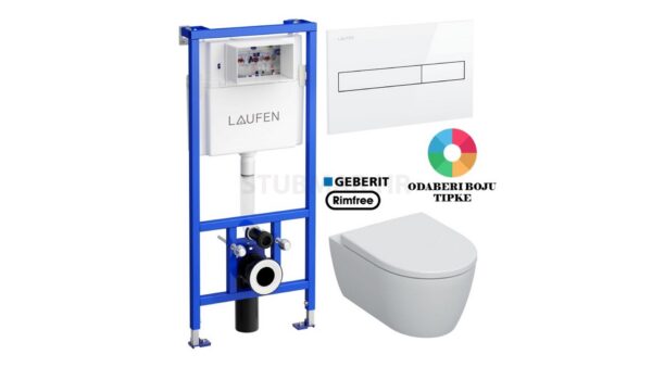 Laufen+Geberit CW1 paket