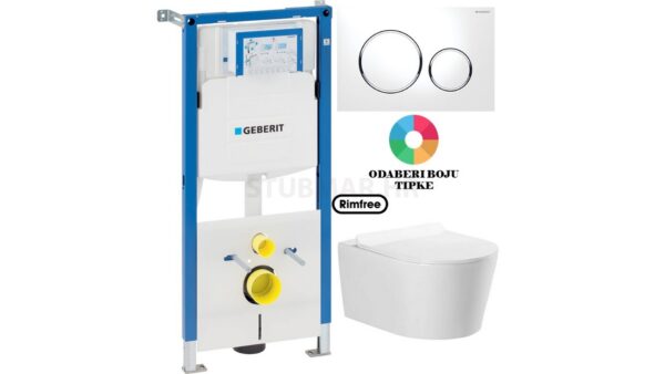 Geberit-Everest  Sigma 20 paket, Everest školjka s daskom