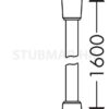 Isiflex Crijevo za tuš 160 cm, bijela mat 28276700