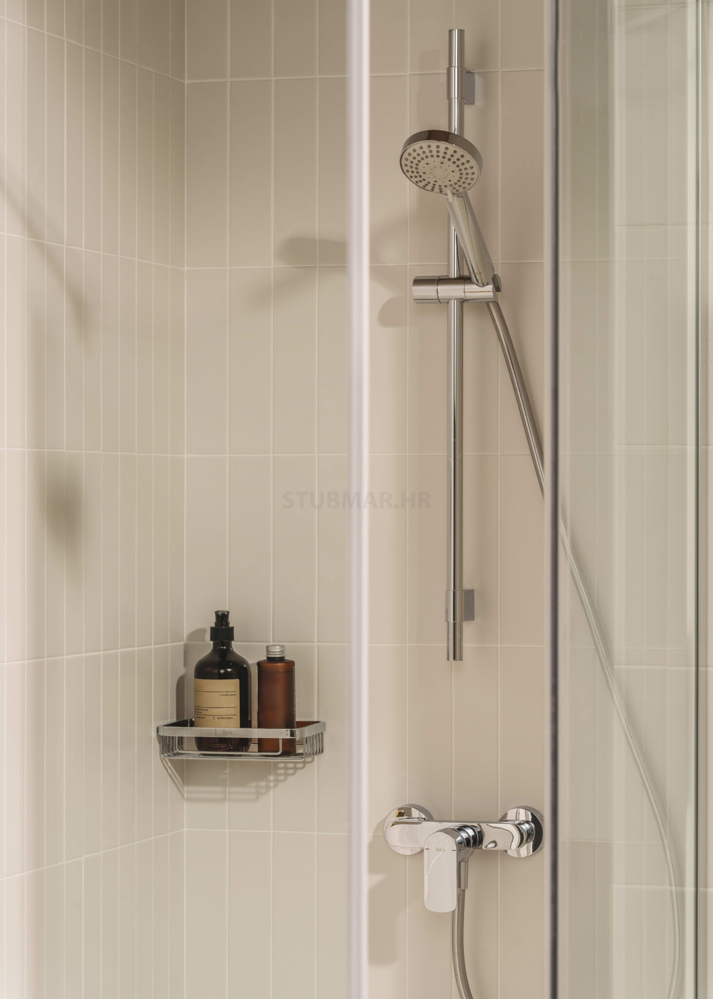 Cala slavina za tuš kadu, krom - Slika 4