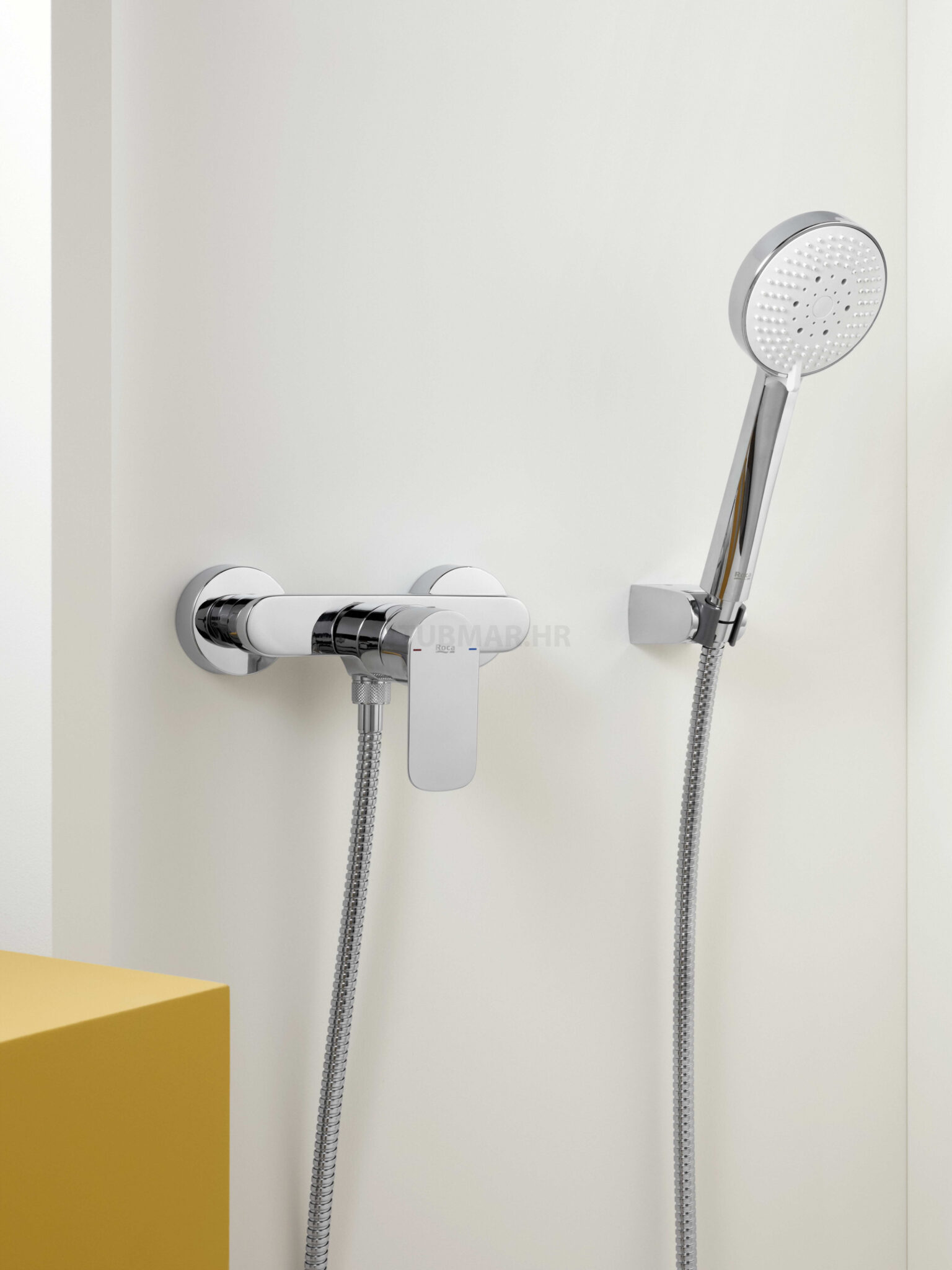 Cala slavina za tuš kadu, krom - Slika 5