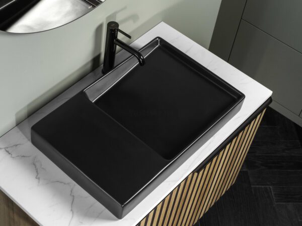 Ona slavina za umivaonik S, titanium black - Slika 4