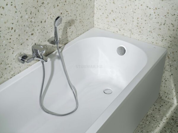 Victoria Plus slavina za kadu, kompet, krom - Slika 4