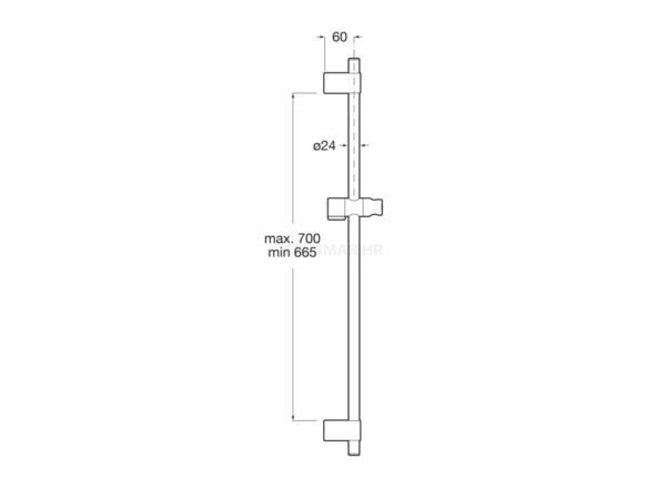 crna mat  - A5B0405NB0