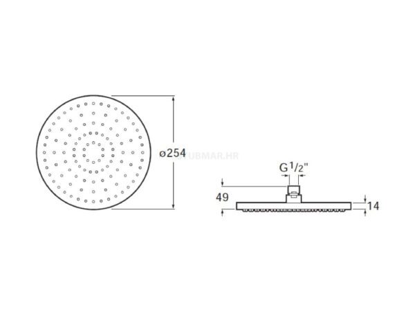 crna mat  - A5B2250NB0