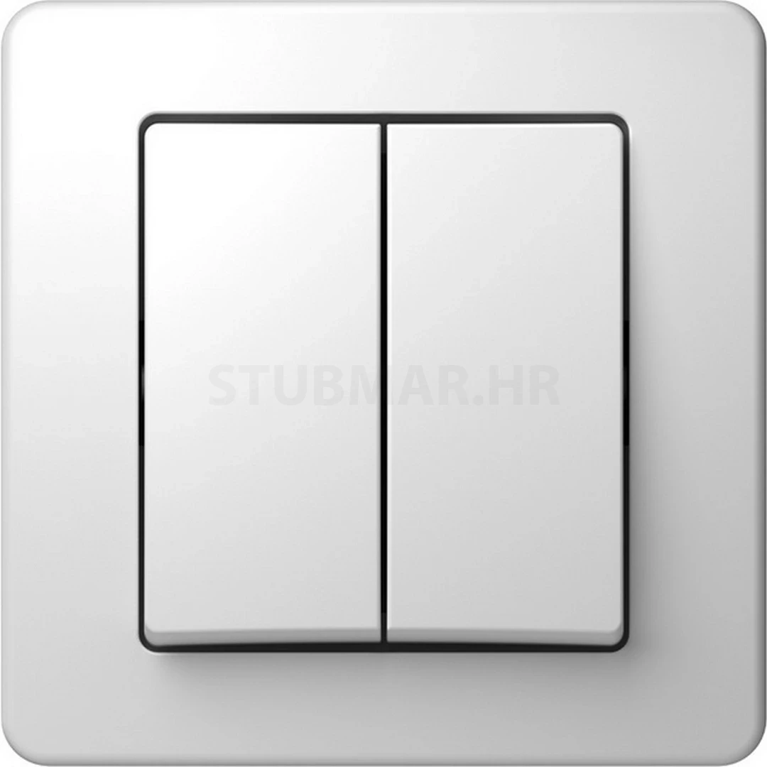 Prekidač serijski TEM Ekonomik Bijela