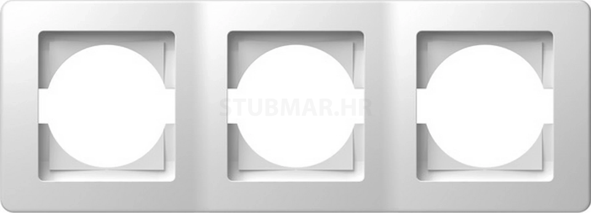 Okvir 3 vodoravni TEM Ekonomik Bijela