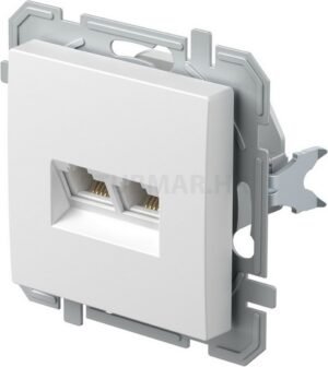 TEM Logiq utičnica telefonska KS 2x RJ11 CAT3