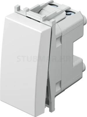 Prekidač izmjenični 1M TEM Modul 16A bijeli