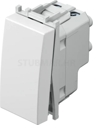 Prekidač križni 1M TEM Modul 16A bijeli