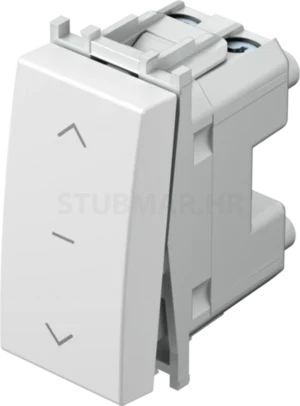 Tipkalo za žaluzine 1M TEM Modul 16A bijelo