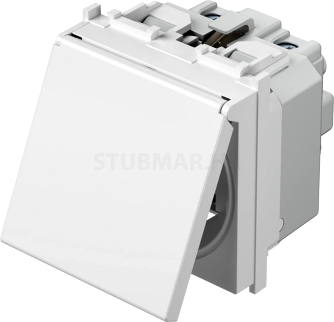 Utičnica šuko s poklopcem 2M TEM Modul 16A