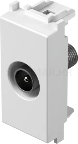 Utičnica TV osnovna 1M TEM Modul bijela