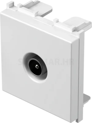 Utičnica TV osnovna TEM Modul 2M bijela