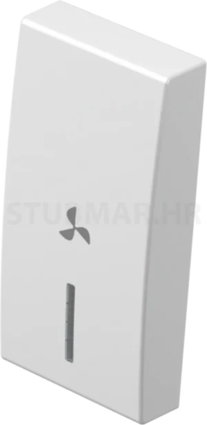 Tipka ventilator s indikacijom 1M TEM Modul bijela