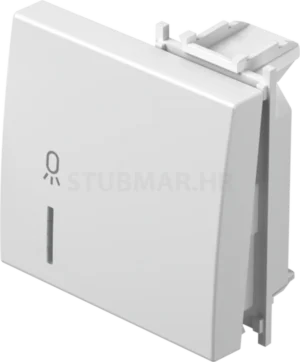 Tipka svijetlo s indikacijom 2M TEM Modul bijela