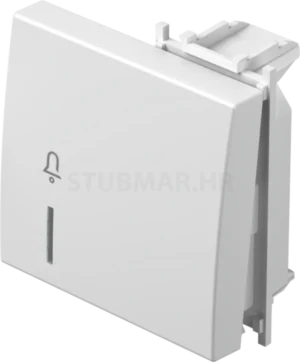 Tipka zvono s indikacijom 2M TEM Modul bijela