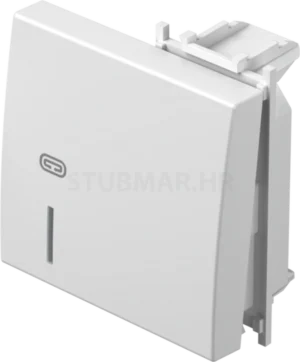 Tipka grijalica s indikacijom 2M TEM Modul bijela