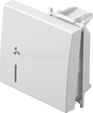 Tipka ventilator s indikacijom 2M TEM Modul bijela