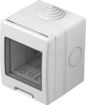 Kutija nadžbukna s poklopcem Cubo IP55 2M TEM Modul bijela