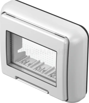 Kutija s poklopcem Cubo IP55 3M TEM Modul bijela