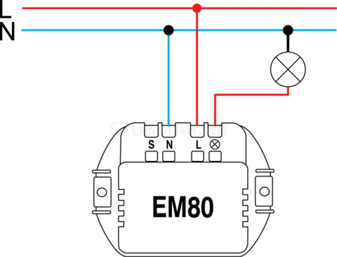 Sklopka beskontaktna 10A 240V TEM Modul spajanje