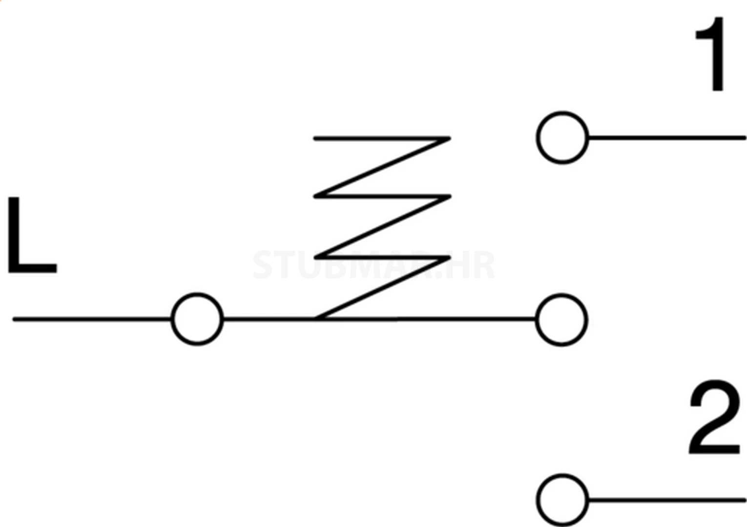 Tipkalo za žaluzine 1M TEM Modul shema