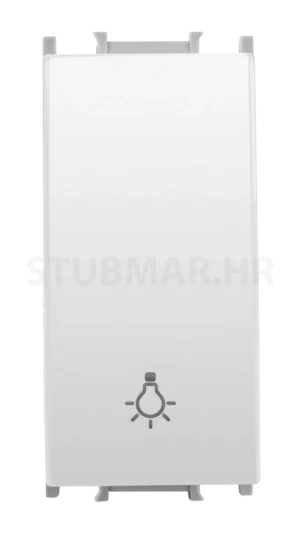 Tipkalo obično 1M Panasonica modul Thea bijelo