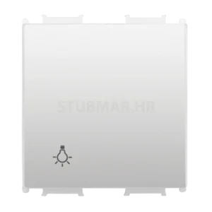 Tipkalo obično 2M Panasonica modul Thea bijelo