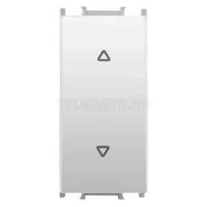 Tipkalo za rolete 1M Panasonica modul Thea bijelo