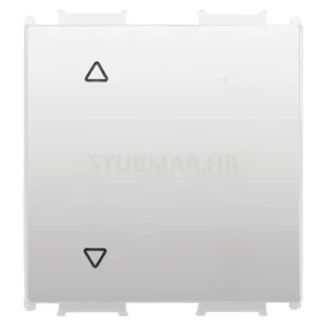 Tipkalo za rolete 2M Panasonica modul Thea bijelo