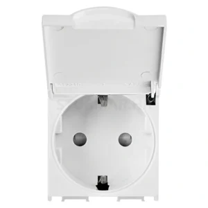 Utičnica šuko s poklopcem 2M Panasonica modul Thea bijela