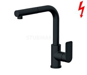 S2 Black slavina za sudoper s izvlačnim tušem niskotlaćna