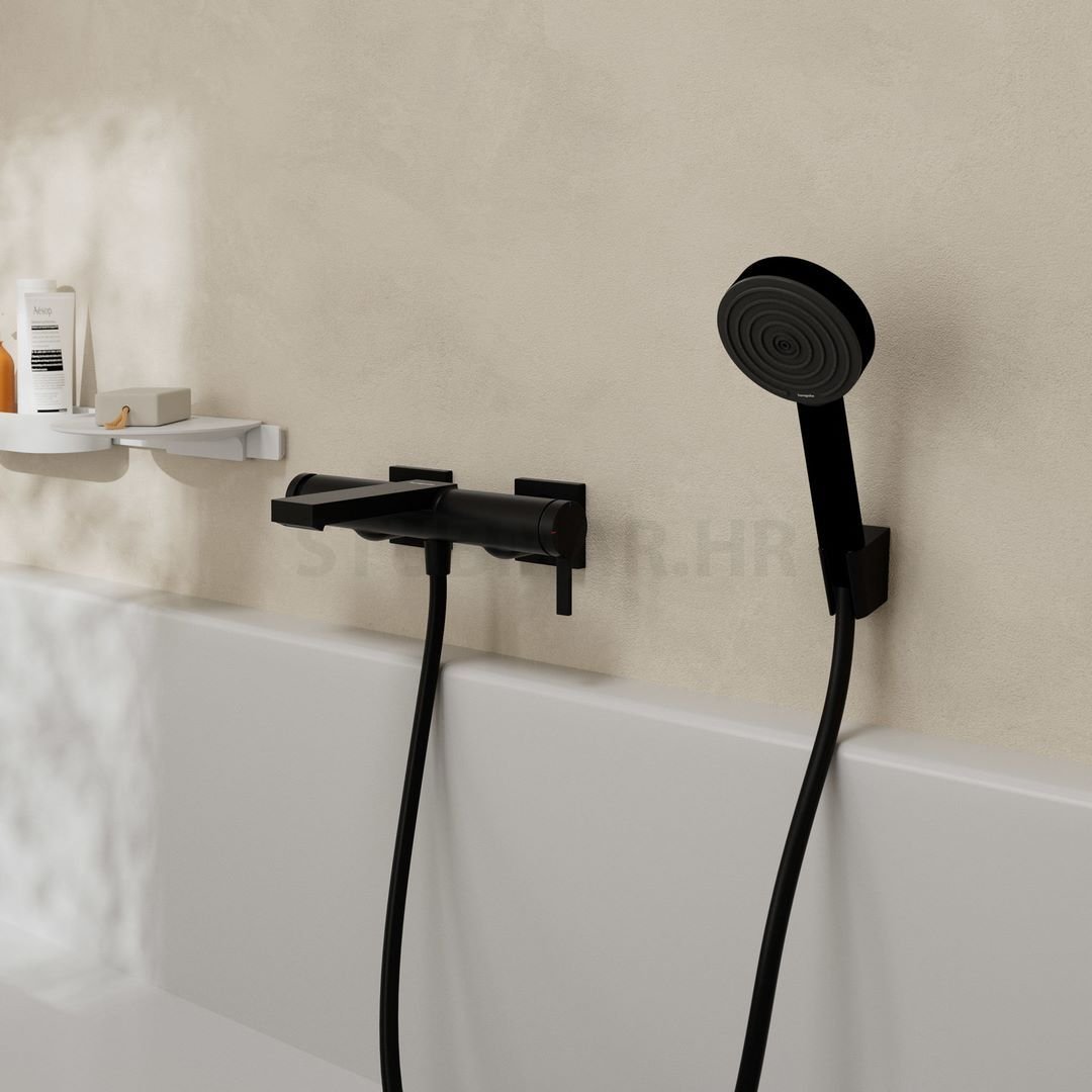 Tecturis E slavina za kadu, crna mat 73420670