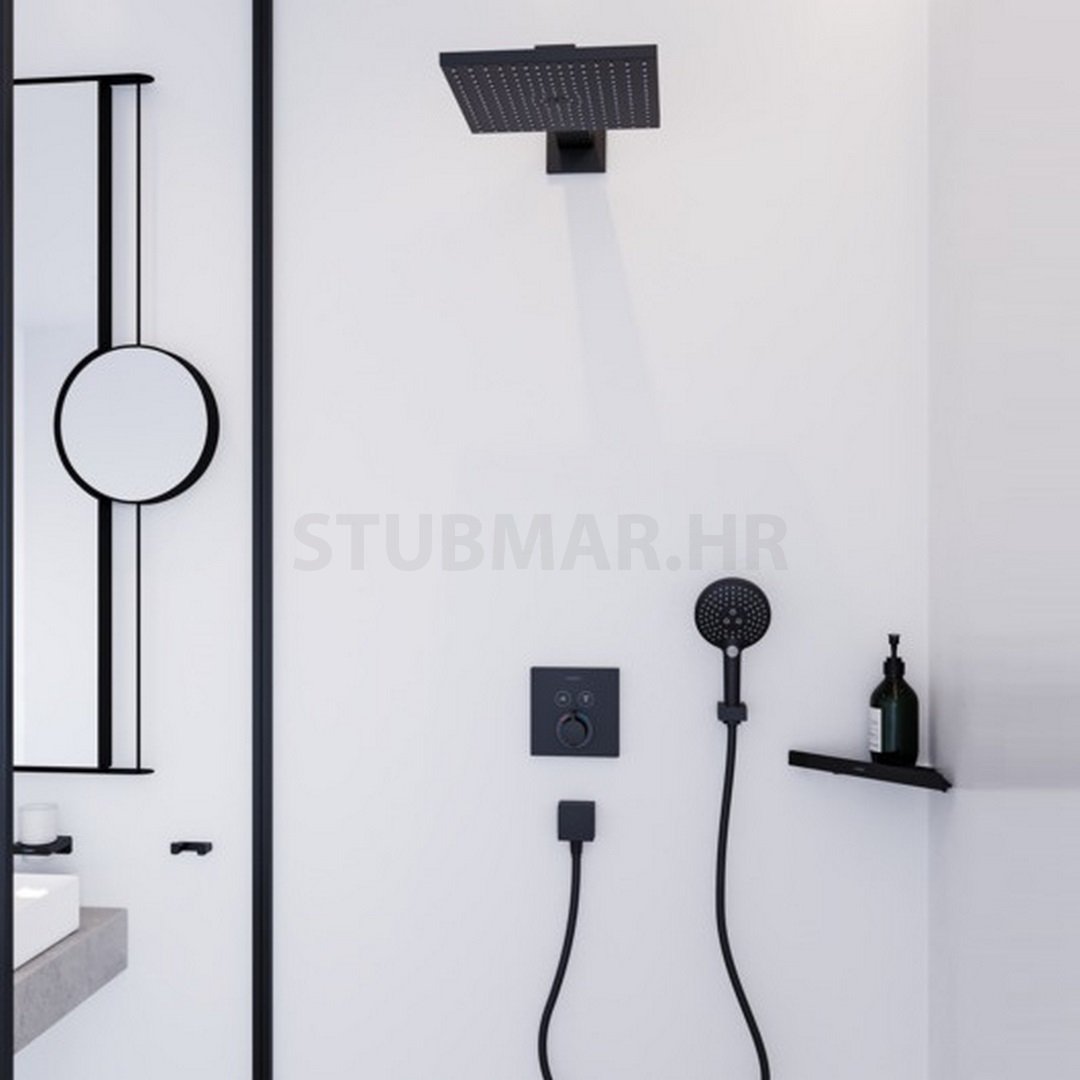 AddStoris kutna polica, crna mat 41741670