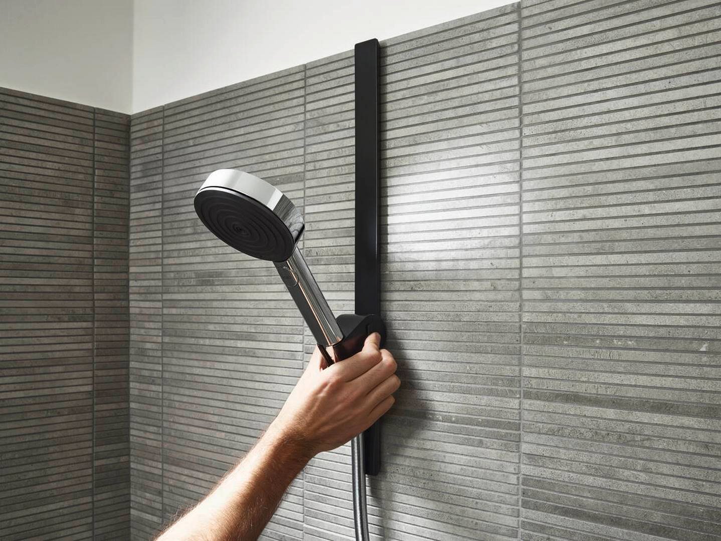 WallStoris zidna šipka 50 cm, crna mat 27902670