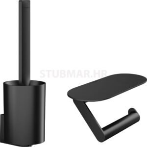 WallStoris paket za toalet, crna mat 27969670