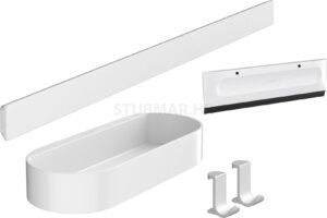 WallStoris paket za tuš, bijela mat 27967700