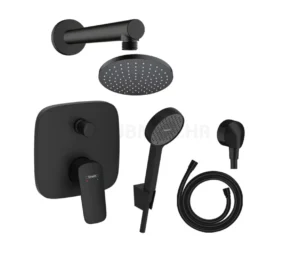 Hansgrohe Logis podžbukni tuš set - crna mat